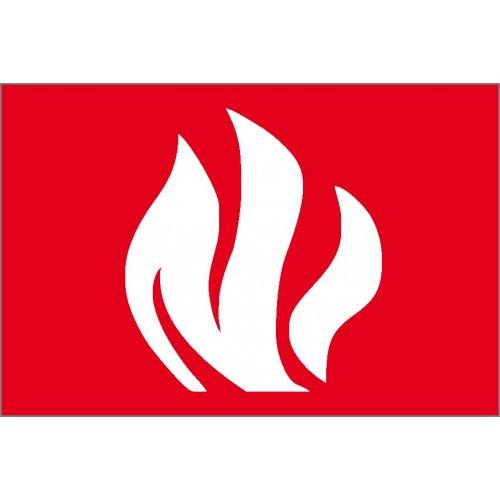 Flame Symbol Sign